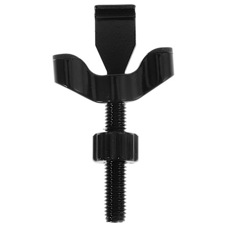 Kannettava oven lukko matkustushotelli oven turvalukko oven turvarajalukko (7,8X5,5CM, musta)