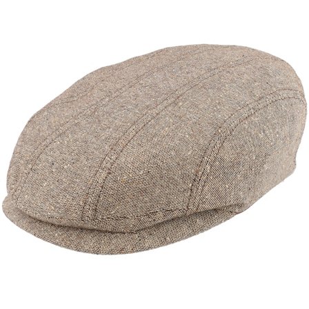 Stetson - Beige flatcap Keps - Ivy Cap Donegal Beige Flat Cap @ Hatstore