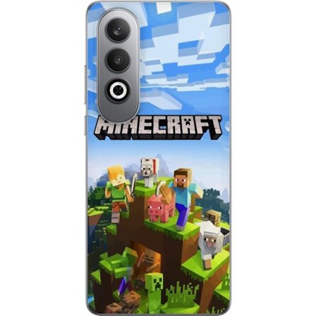 Kompatibel Mobilcover til OnePlus OnePlus Nord CE4 Minecraft Creeper blok pixel retro spil