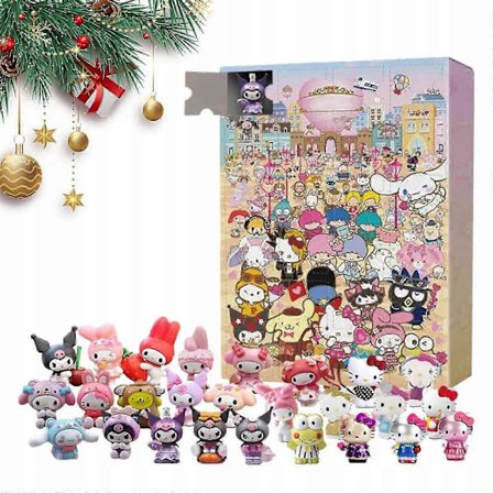 Adventskalender Leksaksfigurer Sanrio Me