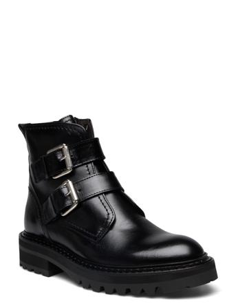 Boots A3311 Shoes Boots Ankle Boots Ankle Boot - Flat Musta Billi Bi