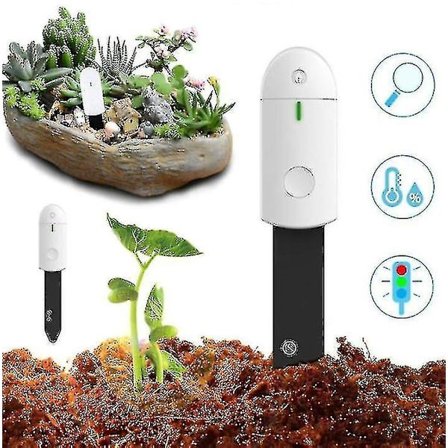 Jordfuktighetsgivare Monitor Växtfuktighetstestverktyg Elektronisk Hygrometer Växtdetektor Plantering Fuktighetsmätare