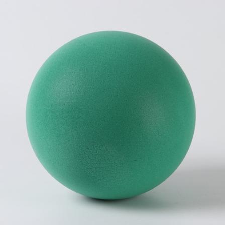 18cm Mute Ball Baby ulkolelu Kiinteä sieni, pehmeä elastinen pallo Green