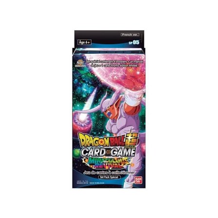 Dragon Ball Super - Series 5 - Miraculous Survival Card Game fra BANDAI til børn fra 14 år og opefter