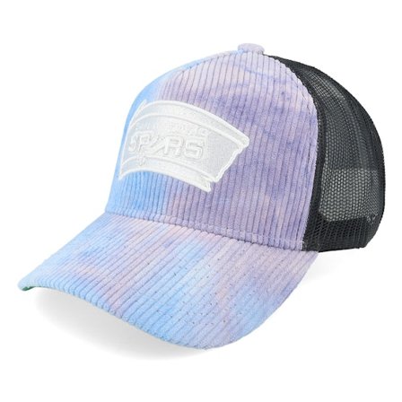 Mitchell & Ness - NBA Multi trucker Cap - San Antonio Spurs Springtime Hwc Multi/Black Trucker @ Hatstore