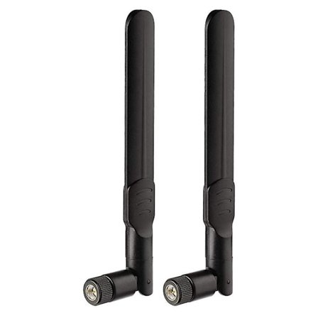 4G LTE Antenne 8DBi SMA Plugg Antenne (2 stk) Kompatibel 4G LTE Router Gateway Hjem Telefon Hot