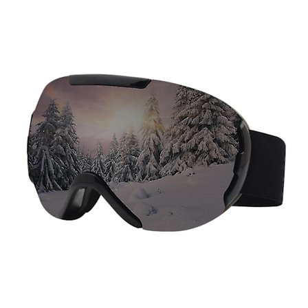Vinter Udendørs Ski Snowboard Goggles UV Beskyttelse Briller Øjenbryn