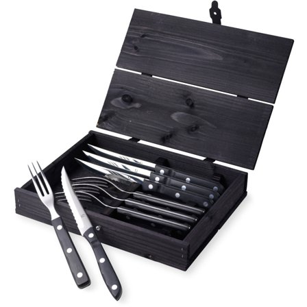 Gense Old Farmer Black Grillbestick 4+4 | Dukning & Servering > Bestick > Bestickset | Bagaren och Kocken