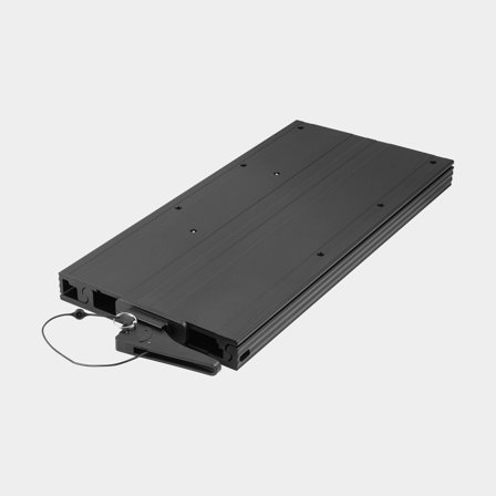 Supporto di montaggio Minn Kota MKA-57, in alluminio, con ferramenta e cima di sicurezza, adatto per la serie Quest