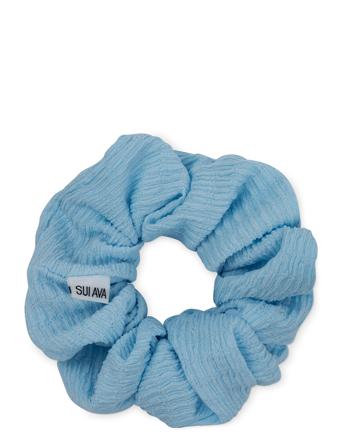 Ea Zig-Zag Scrunchie Accessories Hair Accessories Scrunchies Sininen Sui Ava
