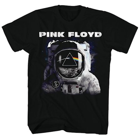 Pink Floyd T-shirt Dark Side of the Moon Astronaut Pink Floyd T-shirt