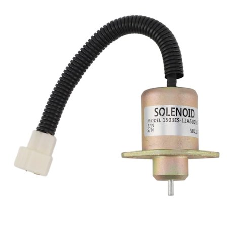 12V Drivstoff Stopp Solenoid Ventil 1503es 12a5uc5s Anti-interferens Generator Drivstoff Avstengning Erstatning