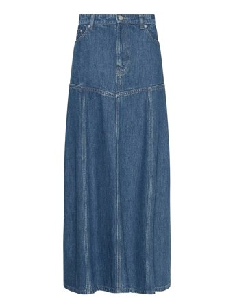 Mschlaurentine Rue Hw Skirt Blue MSCH Copenhagen