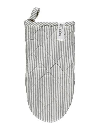 Oven Glove Frog Ella Gots Organic Home Textiles Kitchen Textiles Oven Mitts & Gloves Grå Noble House