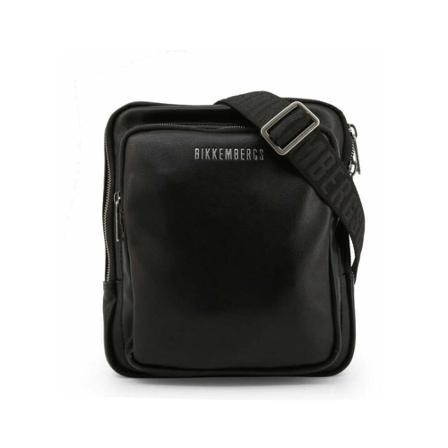 Bikkembergs Cross Body Tas , Zwart , Heren , Maat: ONE Size Schoudertassen