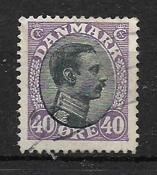 Danmark - AFA 105v - Stemplet