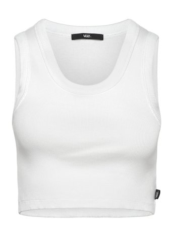 VANS Drew Rib Tank - White - L