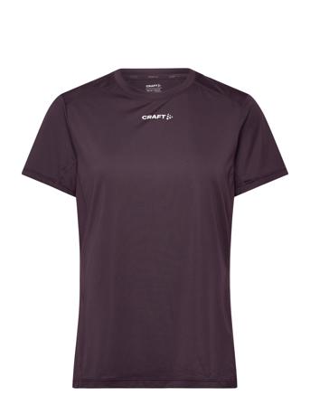 Adv Essence Ss Tee 2 W Sport Sport Clothing Sports Tops & T-shirts Sport T-shirts Purple Craft