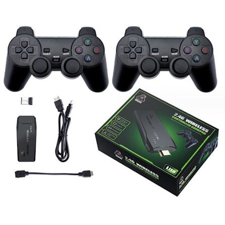 2 stk Trådløse Spillkontrollere med Gratis Tilbehør