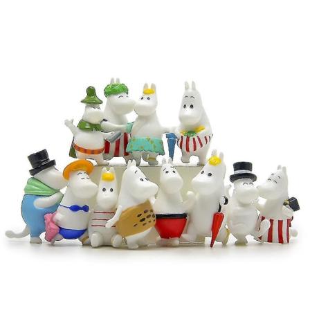 12st Mumin Gonny Figur DIY Landscaping Dolls Toy
