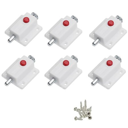 Automatisk fjærbelastet sikkerhetslås for skap, innvendige og utvendige dørlåser, vinduer, skap, soverom, bad (LGL)