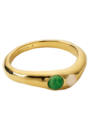 Syster P Florentina Ring Ringar Dam Guld 8