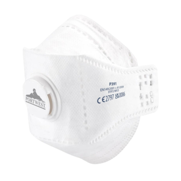 Andningsskydd Portwest Filt Halvmask P391 FFP3V