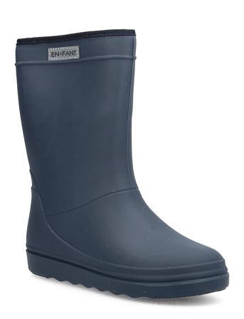 Thermo Boots Shoes Rubberboots High Rubberboots Lined Rubberboots Blå En Fant