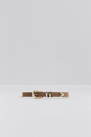 Malina - Azelia belt - 90 - Taupe
