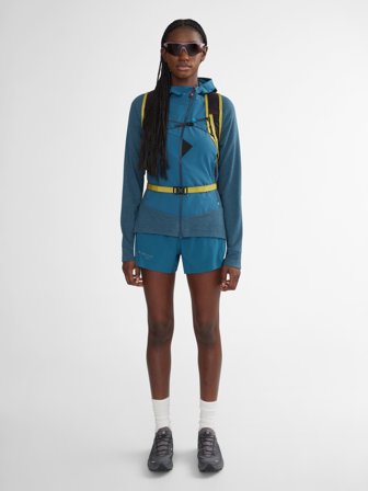 Klättermusen Laufey Shorts Damen - Monkshood Blue - S