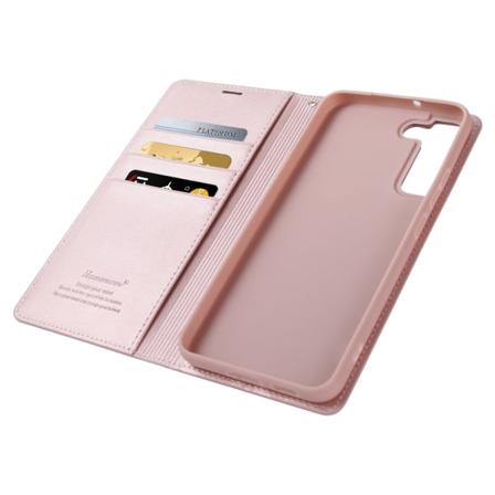 Samsung Galaxy S23 Plus - Hanmans klassiska T-Casual Fodral Roséguld
