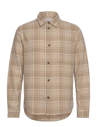 Kash Check Shirt Beige Les Deux