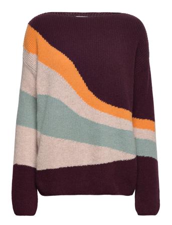 Miyaa Multicolor Pulllover Multi/mönstrad ARMEDANGELS