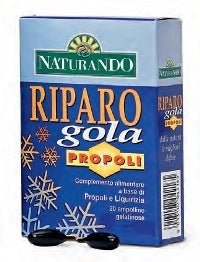 Riparo Gola Propoli 20 Capsule