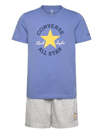 Ks-Knit Short Set Patterned Converse