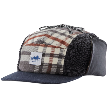 Patagonia Range Earflap Cap Catch: Ink Black