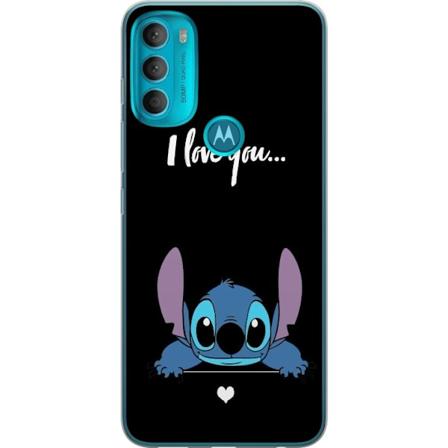 Motorola Moto G71 5G L pin kyv kuori Stitch Min Rakastan