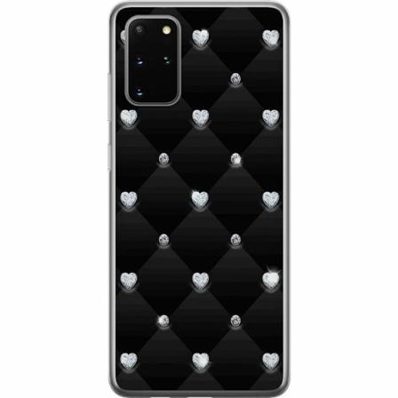 Samsung Galaxy S20+ Mjukt Skal - Diamant Hjärta