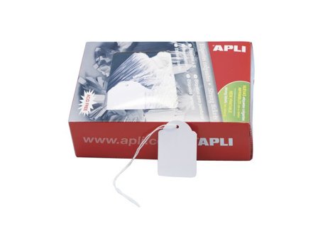 Prisetikett med snöre 34x53mm 500/fp - Lyreco - Kontorsmaterial - Butiksmaterial - Prisetiketter och prismärkare