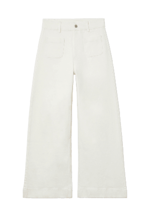 Carin Wester Slimfit-jeans med hög midja INE Jeans Vit 44