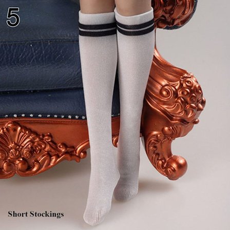 1 pari ohuita sukkia 1/6 nukkesukkia 5 5