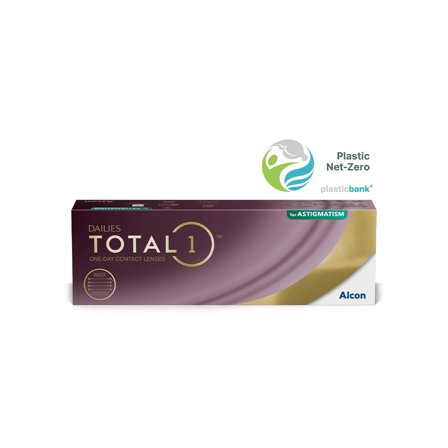DAILIES Total 1 For Astigmatism - Kontaktlinser fra Dailies - 30 stk/pk