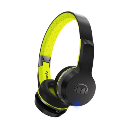 Monster iSport Freedom V.2 Wireless On-Ear Headphones electronic accessories Green OneSize