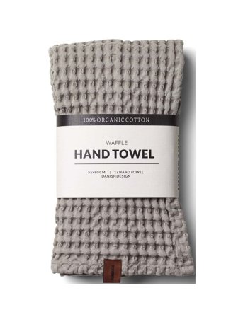 Humdakin Waffle Hand Towel - Grey - ONE SIZE