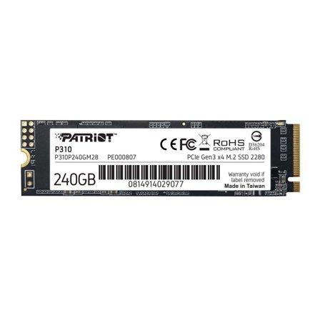 Patriot P310 M.2 240GB PCI Express 3.0 x4 (NVMe)