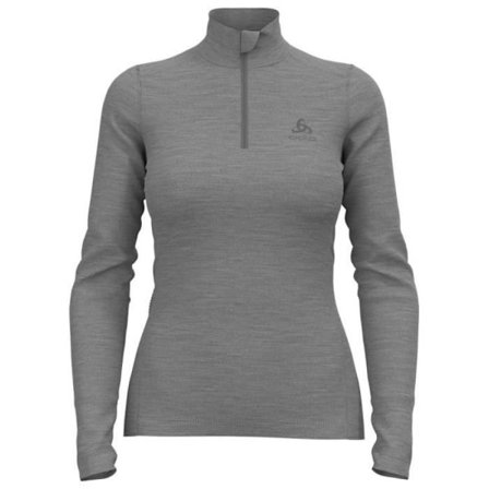 Odlo Femme T-shirt - långärmad med dragkedja MERINO 200