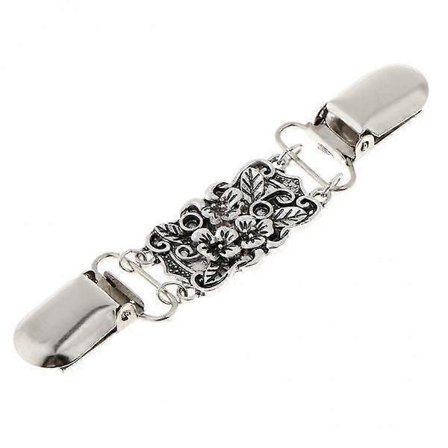 5x Naisten Vintage Neuletakki Villapaita Klipsit Pusero Paita Kaulus Klipsi