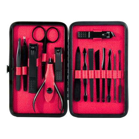 Unisex Manikyr Kit I Rostfritt Stål 15 Delar