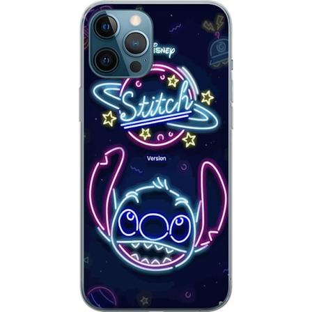 Apple iPhone 12 Pro Max Genomskinligt Skal Stitch Neon