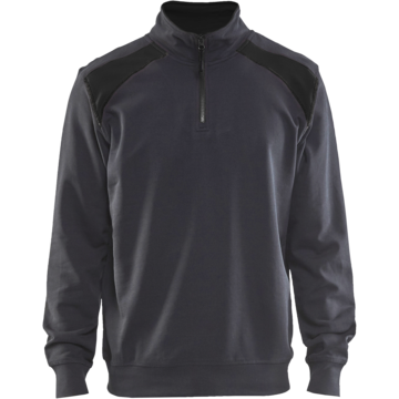 Tröja med Half-Zip Blåkläder 3353